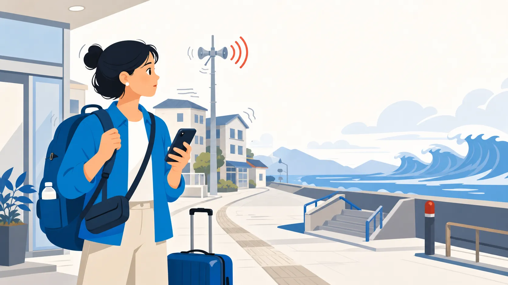 The ground is shaking (or a tsunami warning just sounded) — what do I do right now?