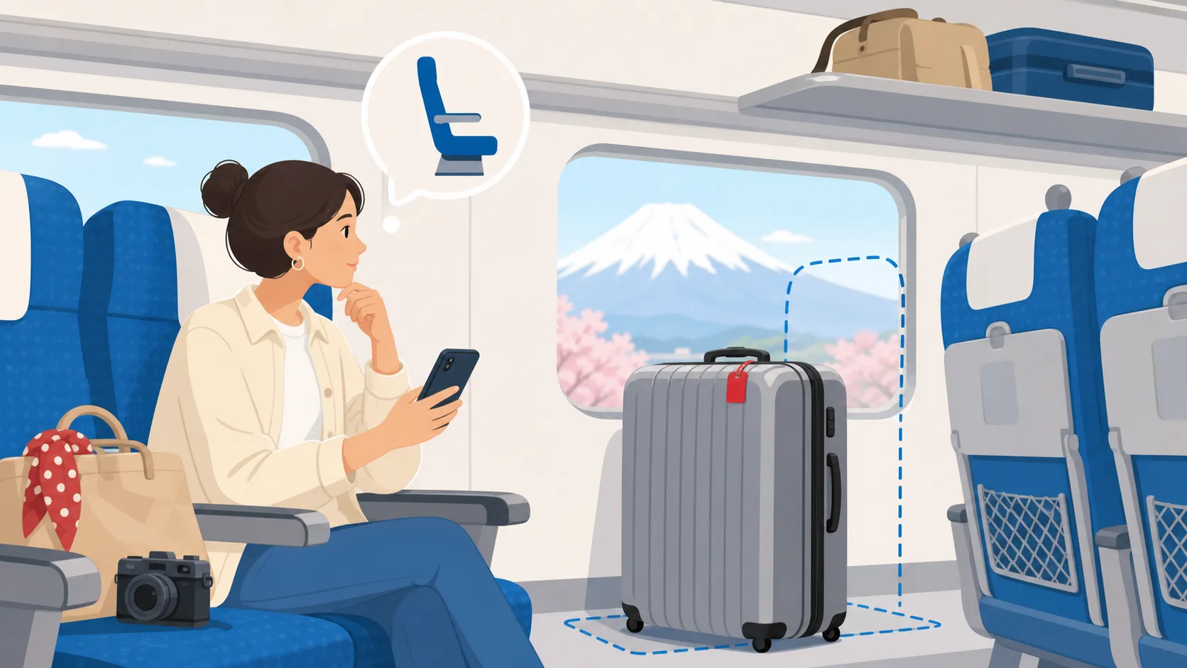 Do I Need to Reserve a Seat for My Big Suitcase on the Shinkansen?