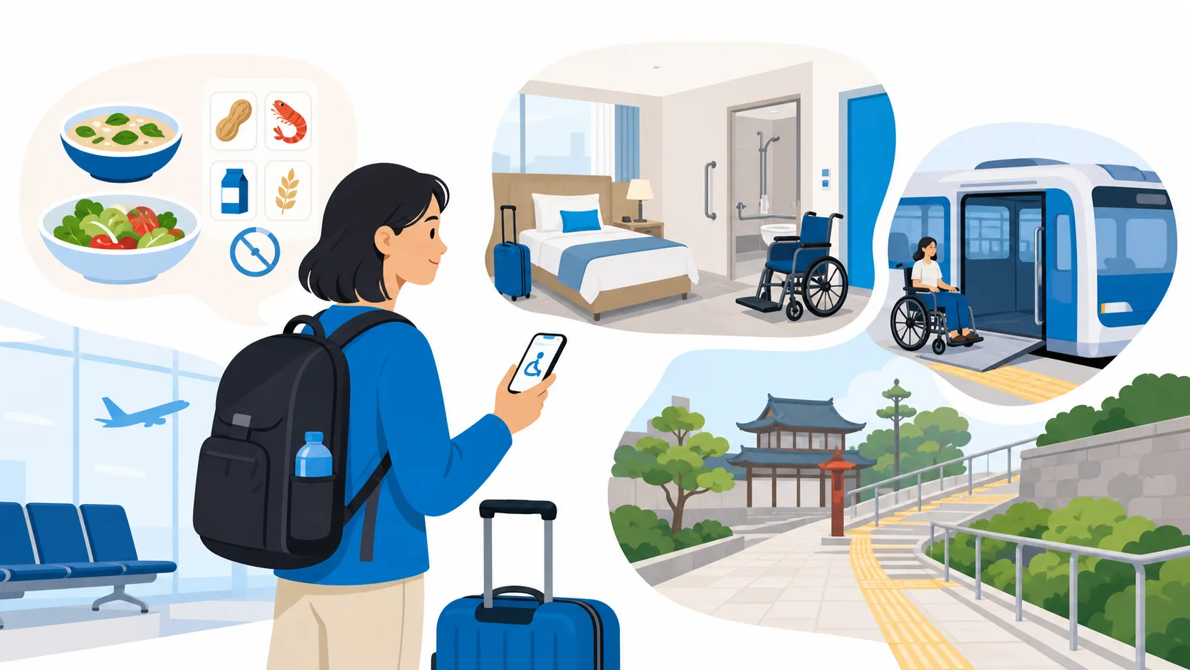 Food, Accommodation & Accessibility: Allergies, Access, and Getting Around