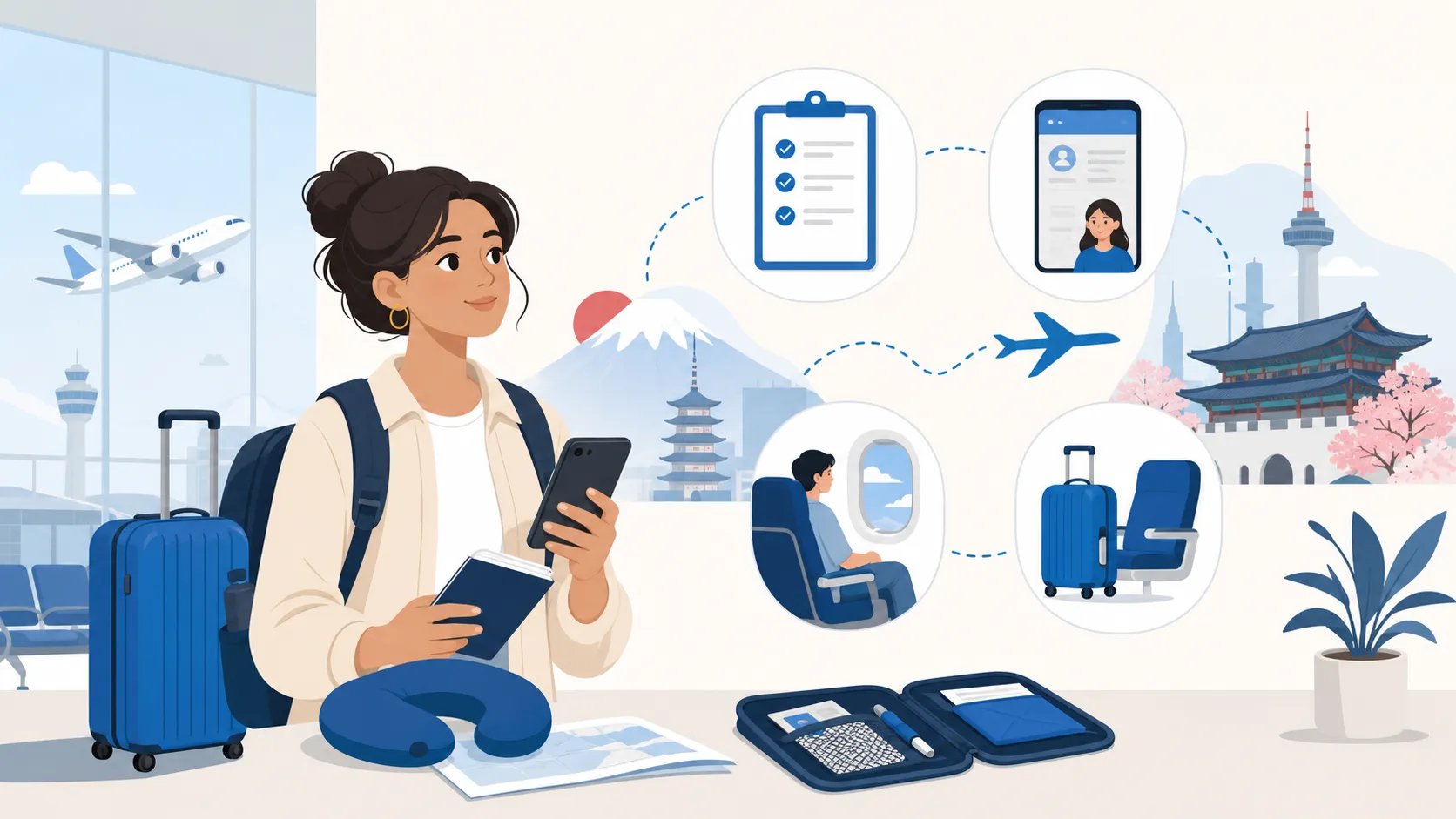 Japan and South Korea Trip: Entry Forms, K-ETA and Flight Rules