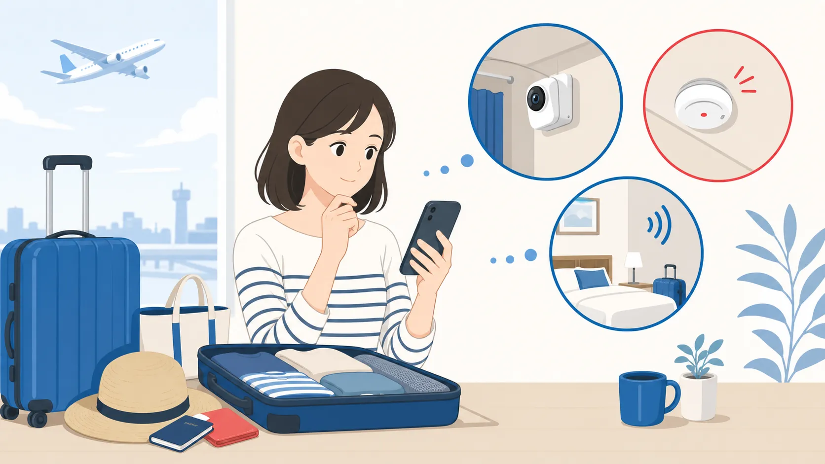 民泊のカメラや騒音センサーはどこまで許される？発見時の対応