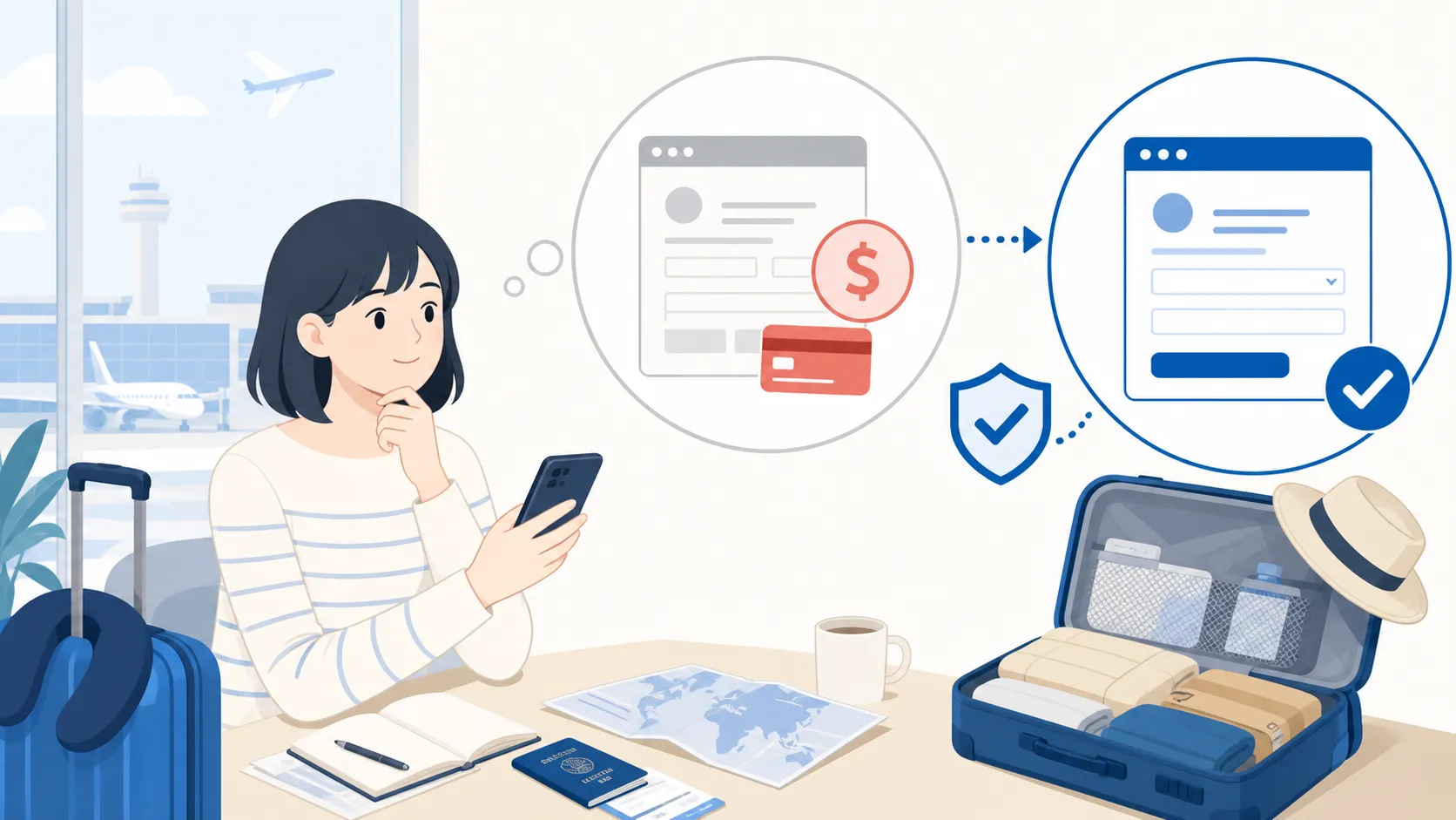 検索で出てきた「SG Arrival Card」申請サイトが有料だった―シンガポール到着申告は無料の公式手続きという判断