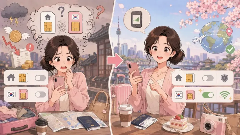 韓国eSIMは何ギガ必要？使い方別に容量を決める考え方