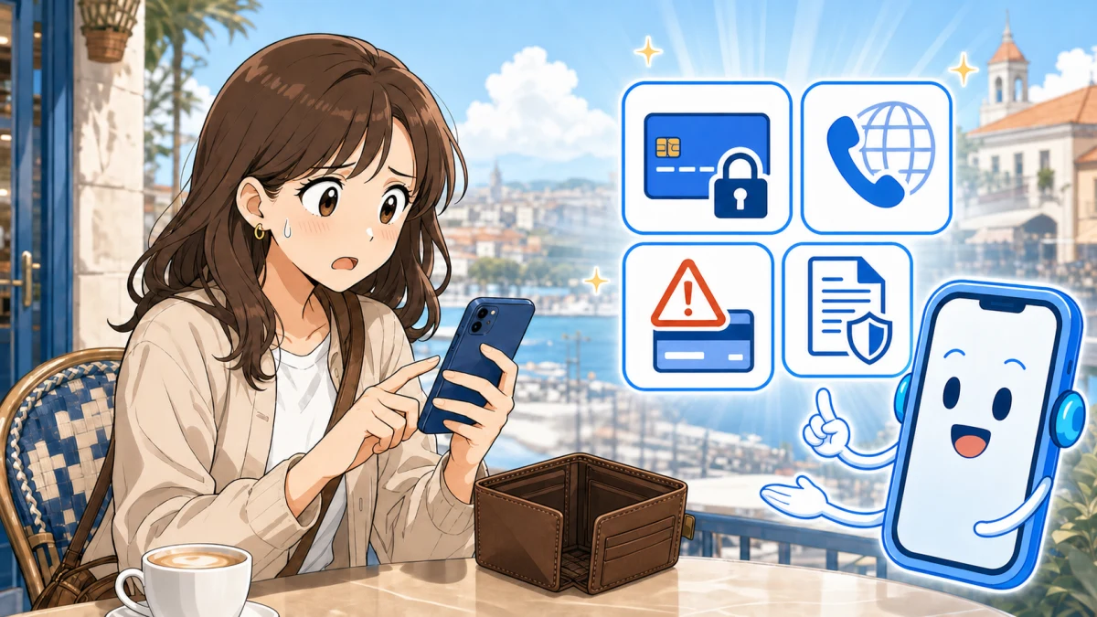 クレジットカードを紛失した